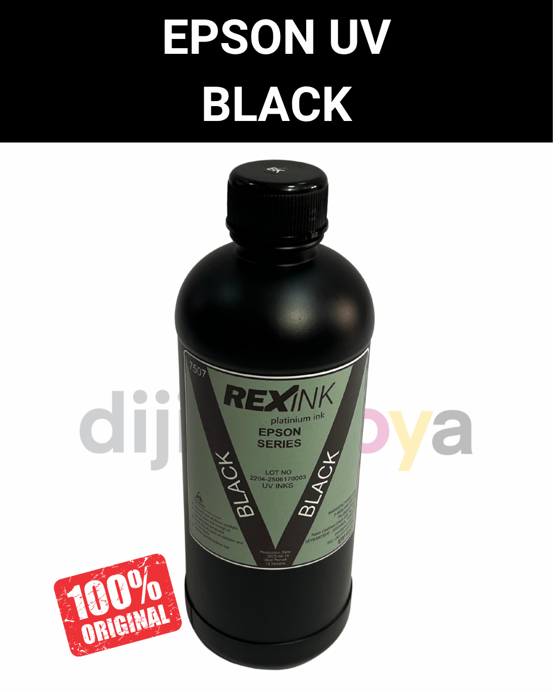 Rexink UV Boya – Ricoh Gen5/6 & Konica 1024i/A Uyumlu